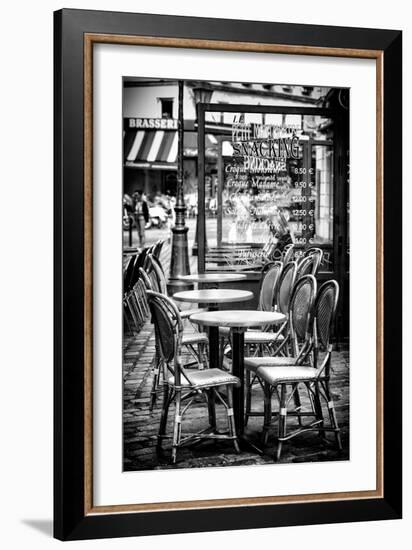 Paris Focus - Brasserie Montmartre-Philippe Hugonnard-Framed Photographic Print