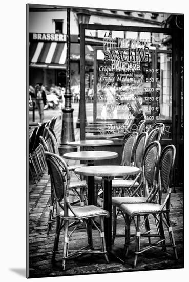 Paris Focus - Brasserie Montmartre-Philippe Hugonnard-Mounted Photographic Print