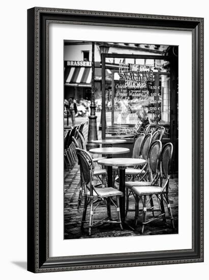 Paris Focus - Brasserie Montmartre-Philippe Hugonnard-Framed Photographic Print