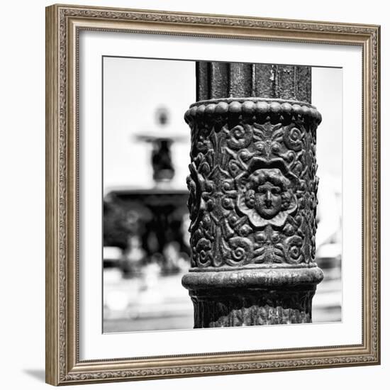 Paris Focus - Close-up on a Lamppost-Philippe Hugonnard-Framed Photographic Print