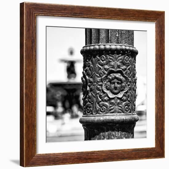 Paris Focus - Close-up on a Lamppost-Philippe Hugonnard-Framed Photographic Print