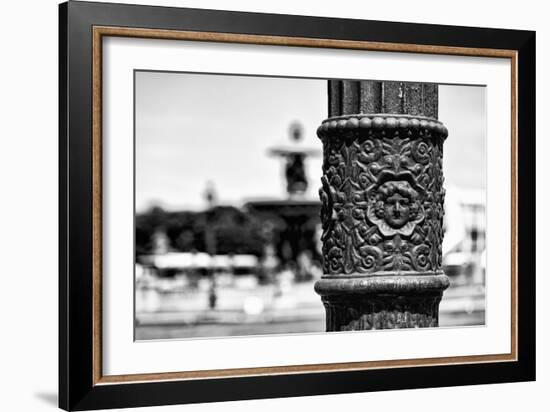 Paris Focus - Close-up on a Lamppost-Philippe Hugonnard-Framed Photographic Print