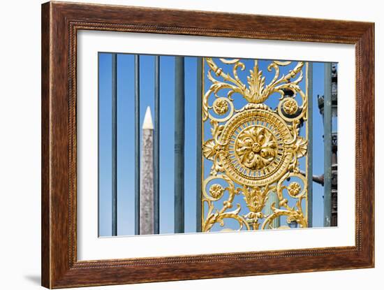 Paris Focus - Close-up on a Portal-Philippe Hugonnard-Framed Photographic Print