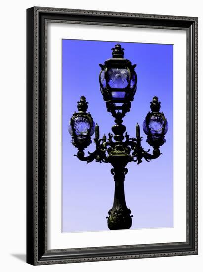 Paris Focus - Colors French Lamppost-Philippe Hugonnard-Framed Photographic Print