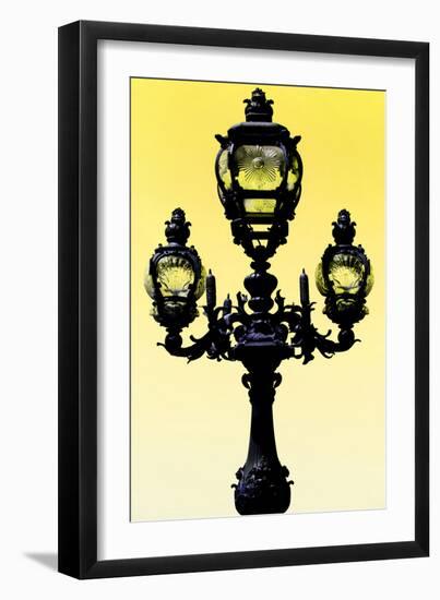 Paris Focus - Colors French Lamppost-Philippe Hugonnard-Framed Photographic Print