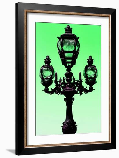 Paris Focus - Colors French Lamppost-Philippe Hugonnard-Framed Photographic Print