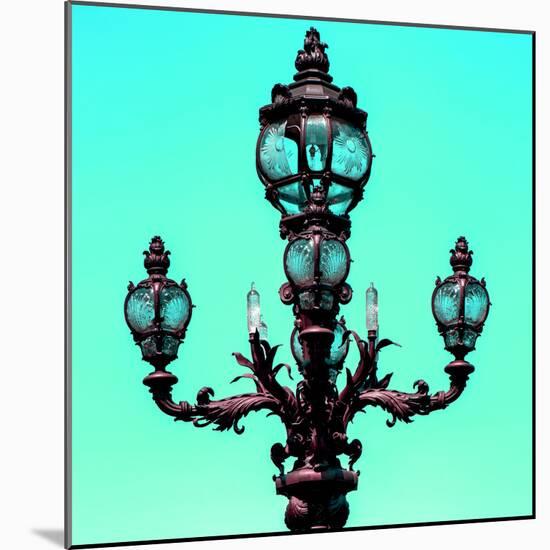 Paris Focus - Colors French Lamppost-Philippe Hugonnard-Mounted Photographic Print