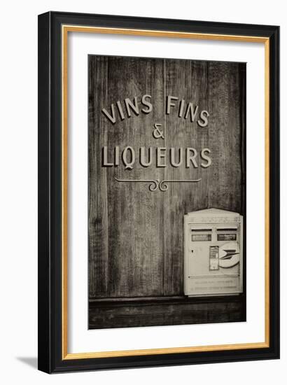 Paris Focus - French Box Letters-Philippe Hugonnard-Framed Photographic Print