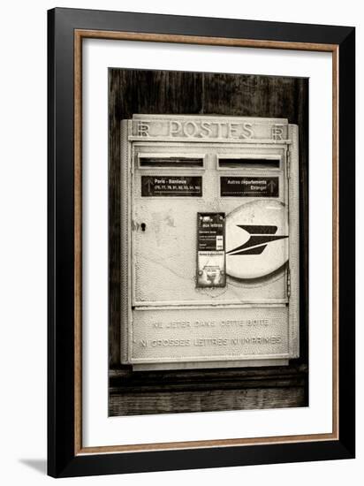 Paris Focus - French Box Letters-Philippe Hugonnard-Framed Photographic Print