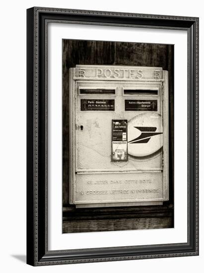 Paris Focus - French Box Letters-Philippe Hugonnard-Framed Photographic Print