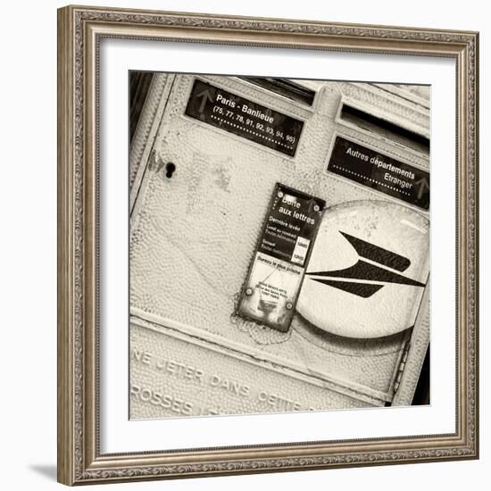 Paris Focus - French Box Letters-Philippe Hugonnard-Framed Photographic Print