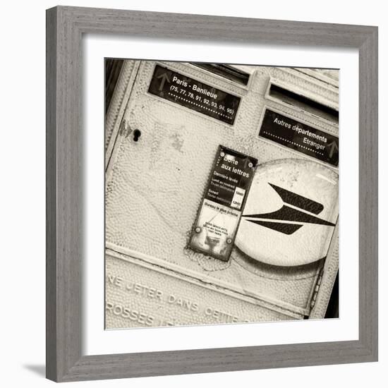 Paris Focus - French Box Letters-Philippe Hugonnard-Framed Photographic Print