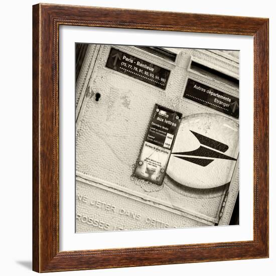 Paris Focus - French Box Letters-Philippe Hugonnard-Framed Photographic Print