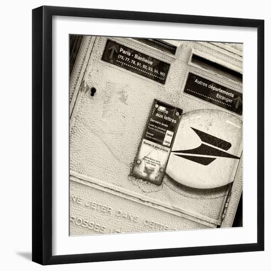 Paris Focus - French Box Letters-Philippe Hugonnard-Framed Photographic Print