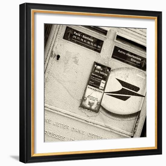 Paris Focus - French Box Letters-Philippe Hugonnard-Framed Photographic Print