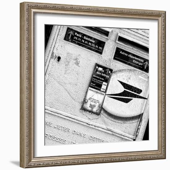 Paris Focus - French Box Letters-Philippe Hugonnard-Framed Photographic Print