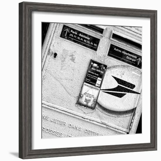 Paris Focus - French Box Letters-Philippe Hugonnard-Framed Photographic Print