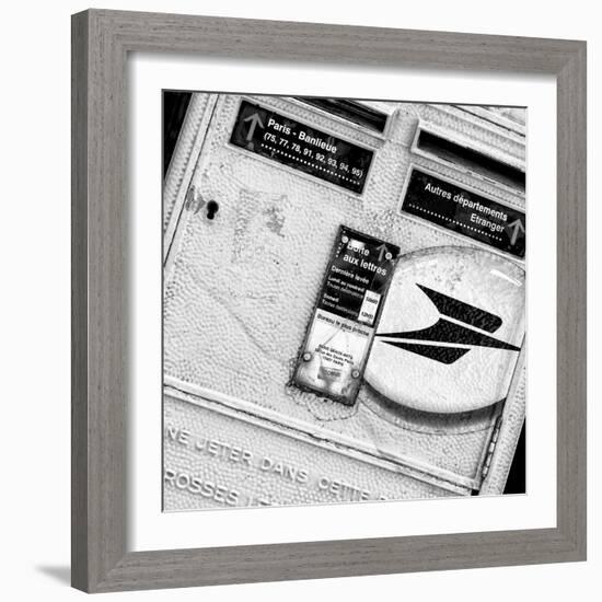 Paris Focus - French Box Letters-Philippe Hugonnard-Framed Photographic Print