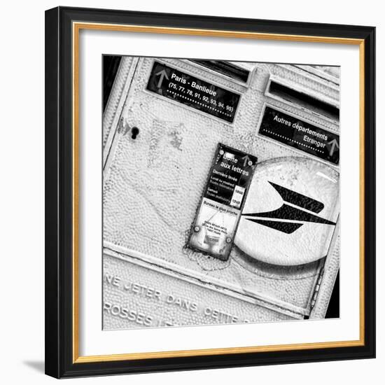 Paris Focus - French Box Letters-Philippe Hugonnard-Framed Photographic Print