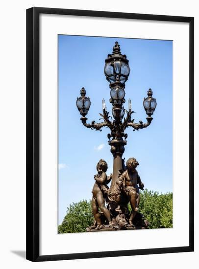 Paris Focus - French Lamppost-Philippe Hugonnard-Framed Photographic Print