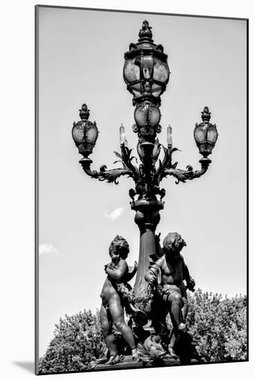 Paris Focus - French Lamppost-Philippe Hugonnard-Mounted Photographic Print