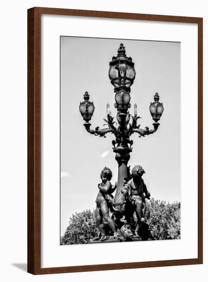 Paris Focus - French Lamppost-Philippe Hugonnard-Framed Photographic Print