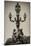 Paris Focus - French Lamppost-Philippe Hugonnard-Mounted Photographic Print