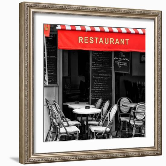 Paris Focus - French Restaurant-Philippe Hugonnard-Framed Photographic Print