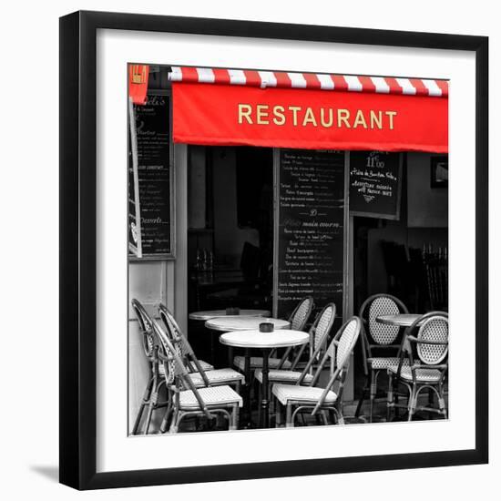 Paris Focus - French Restaurant-Philippe Hugonnard-Framed Photographic Print