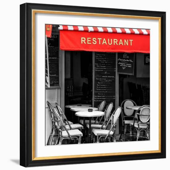 Paris Focus - French Restaurant-Philippe Hugonnard-Framed Photographic Print