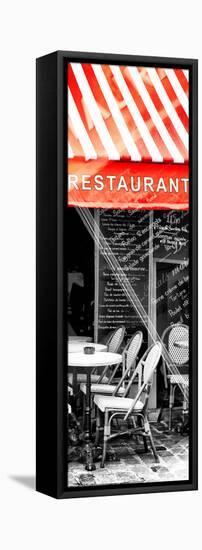 Paris Focus - French Restaurant-Philippe Hugonnard-Framed Premier Image Canvas