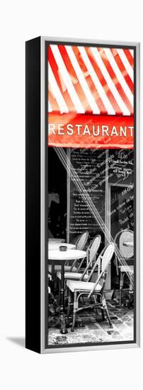 Paris Focus - French Restaurant-Philippe Hugonnard-Framed Premier Image Canvas