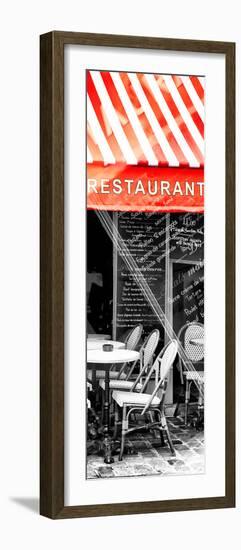 Paris Focus - French Restaurant-Philippe Hugonnard-Framed Photographic Print