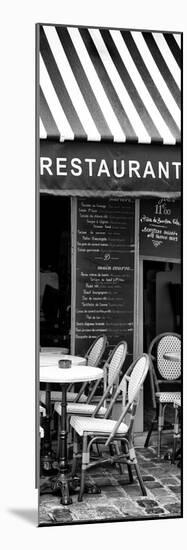 Paris Focus - French Restaurant-Philippe Hugonnard-Mounted Photographic Print