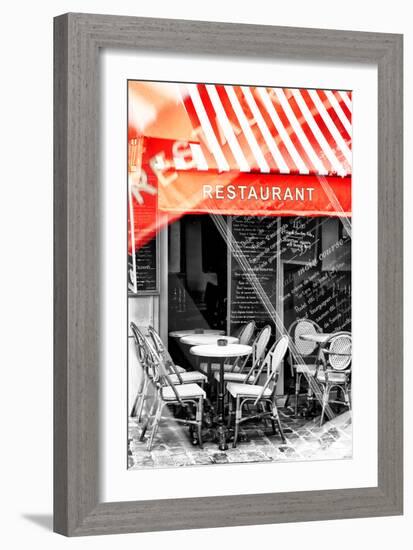 Paris Focus - French Restaurant-Philippe Hugonnard-Framed Photographic Print