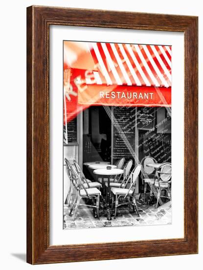 Paris Focus - French Restaurant-Philippe Hugonnard-Framed Photographic Print