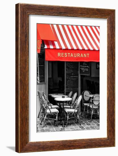 Paris Focus - French Restaurant-Philippe Hugonnard-Framed Photographic Print