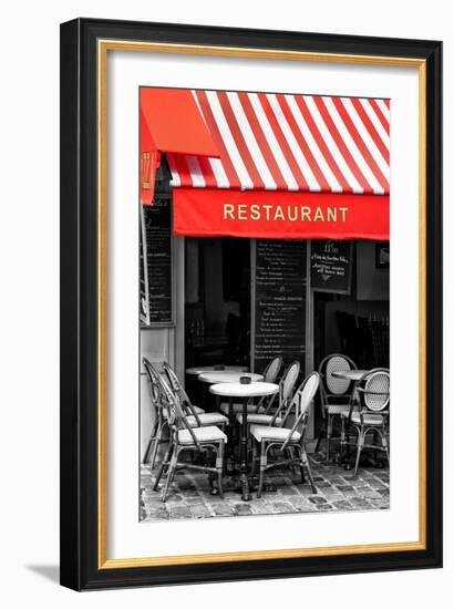 Paris Focus - French Restaurant-Philippe Hugonnard-Framed Photographic Print