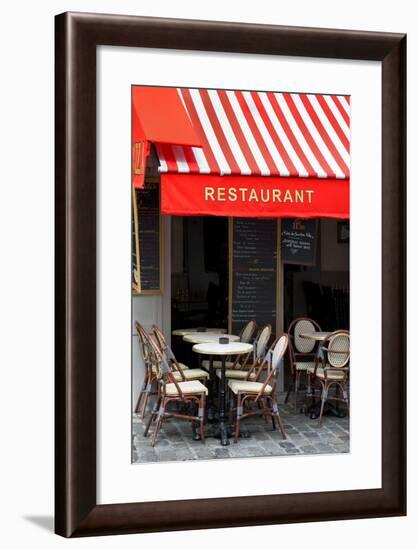 Paris Focus - French Restaurant-Philippe Hugonnard-Framed Photographic Print