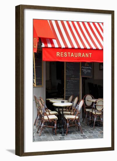 Paris Focus - French Restaurant-Philippe Hugonnard-Framed Photographic Print