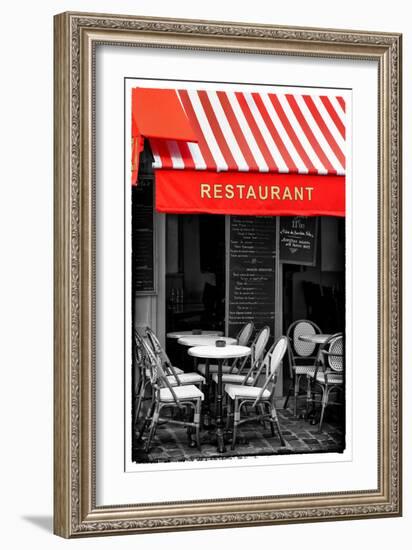 Paris Focus - French Restaurant-Philippe Hugonnard-Framed Photographic Print