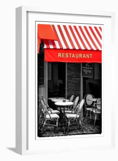 Paris Focus - French Restaurant-Philippe Hugonnard-Framed Photographic Print