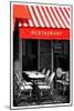 Paris Focus - French Restaurant-Philippe Hugonnard-Mounted Photographic Print