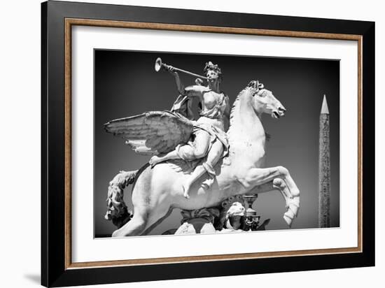 Paris Focus - French Sculpture with an Obelisk-Philippe Hugonnard-Framed Photographic Print