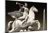 Paris Focus - French Sculpture with an Obelisk-Philippe Hugonnard-Mounted Photographic Print