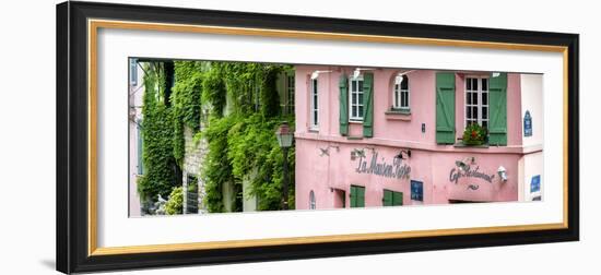 Paris Focus - La Maison Rose in Montmartre-Philippe Hugonnard-Framed Premium Photographic Print