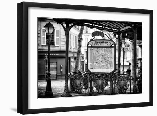 Paris Focus - Metro Abbesses-Philippe Hugonnard-Framed Photographic Print