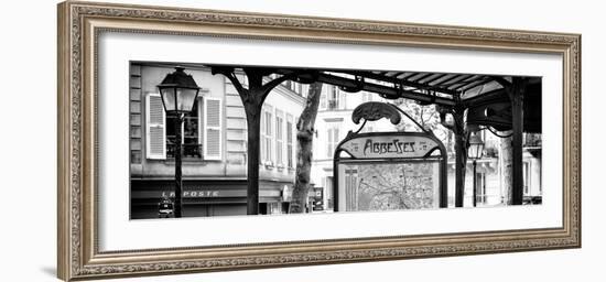 Paris Focus - Metro Abbesses-Philippe Hugonnard-Framed Photographic Print