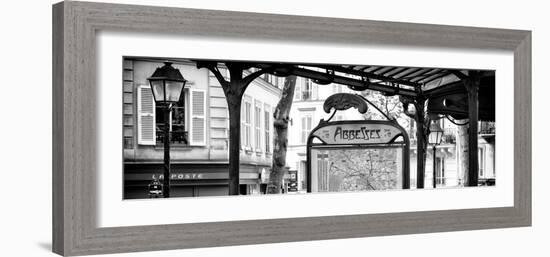 Paris Focus - Metro Abbesses-Philippe Hugonnard-Framed Photographic Print