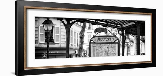 Paris Focus - Metro Abbesses-Philippe Hugonnard-Framed Photographic Print